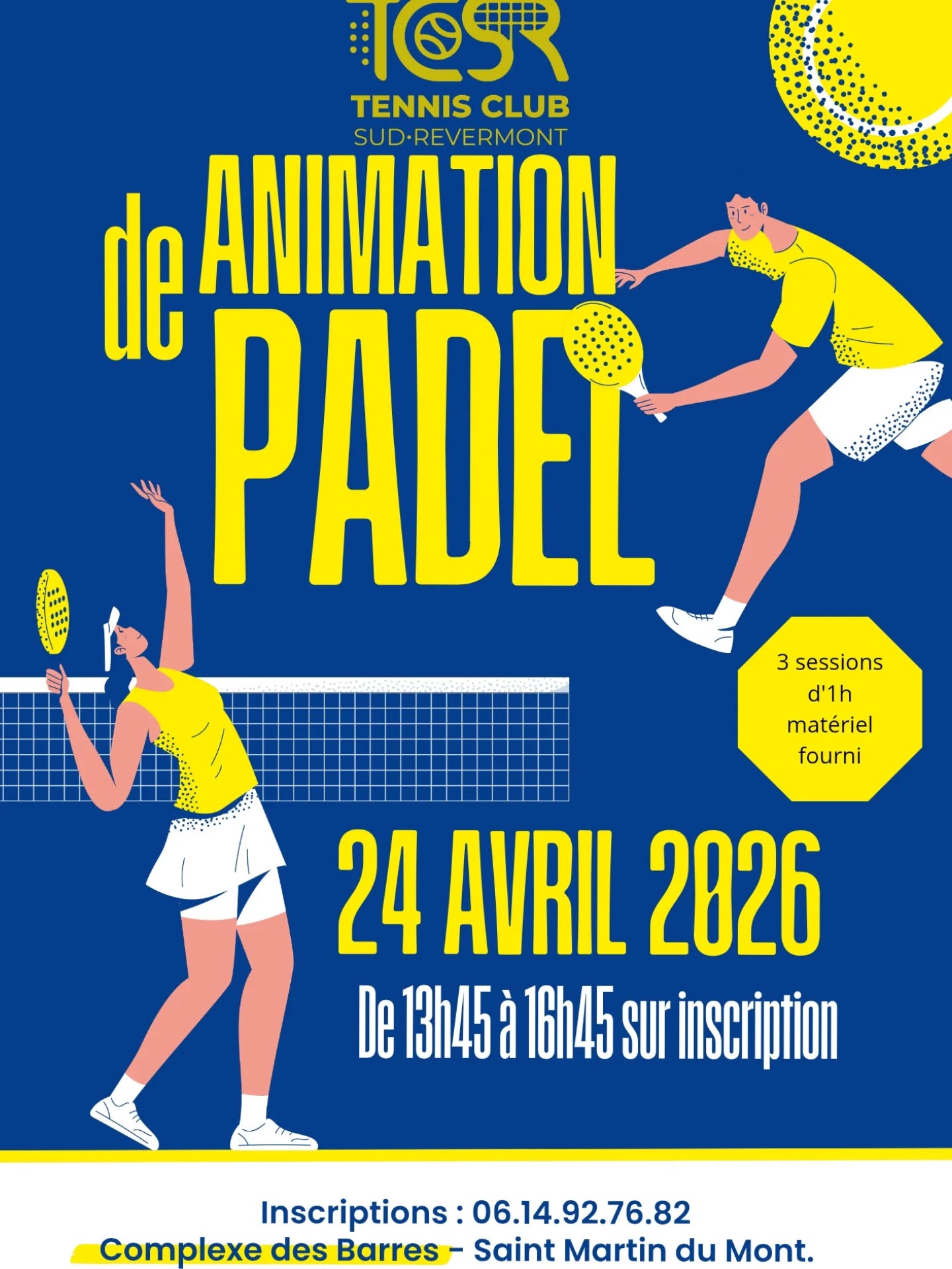Animation padel 2026